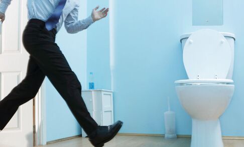 Prostatitis äußert sich durch häufiges Wasserlassen